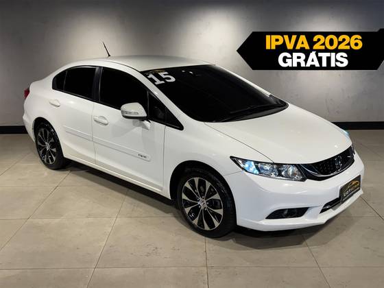 HONDA CIVIC 2.0 LXR 16V FLEX 4P AUTOMÁTICO